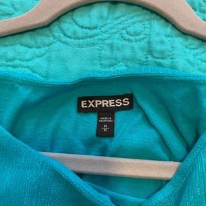 Turquoise shimmer tunic